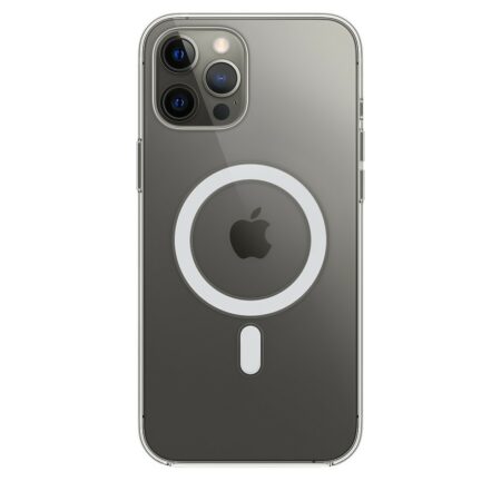 Apple iPhone 12 Pro Max Szilikon Magsafe tok,Átlát