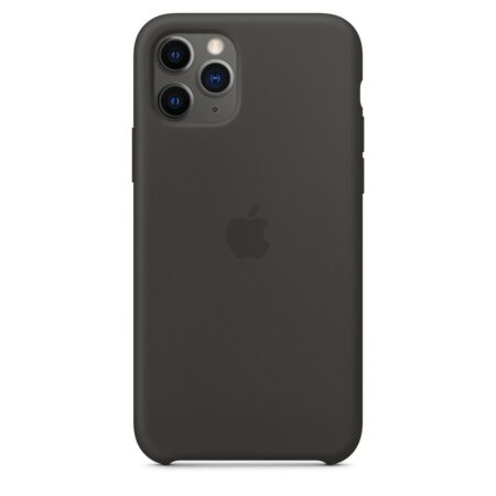 Apple iPhone 11 Pro Szilikon tok, Fekete