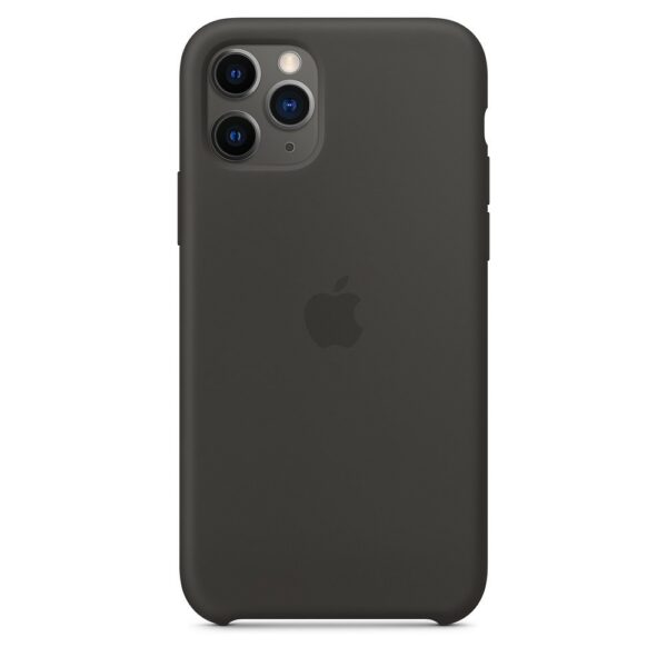 Apple iPhone 11 Pro Szilikon tok, Fekete