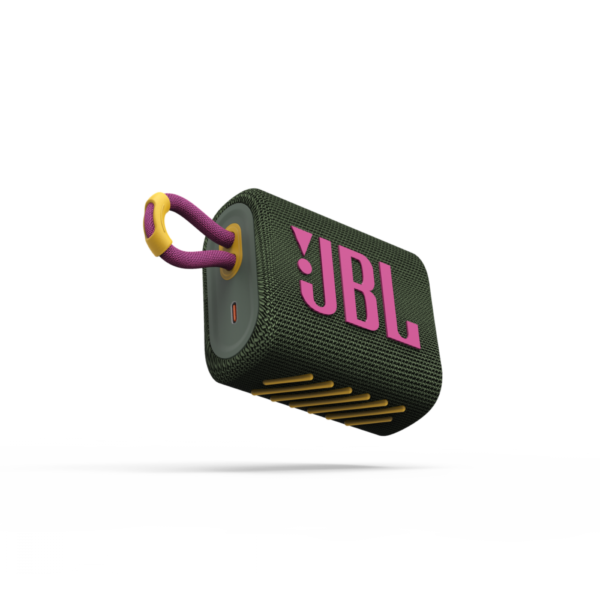 JBL GO3 Hordozható Bluetooth hangszóró,vízálló,Zöl