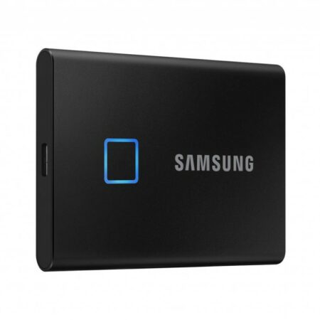 Samsung T7 hordozható SSD, 2TB, USB 3.2,Fekete