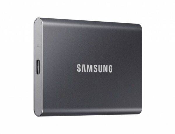 Samsung T7 hordozható SSD, 2TB, USB 3.2,Szürke