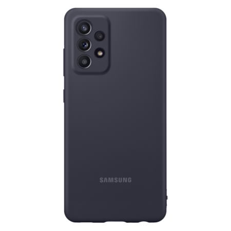 Samsung Galaxy A72 szilikon védőtok, Fekete