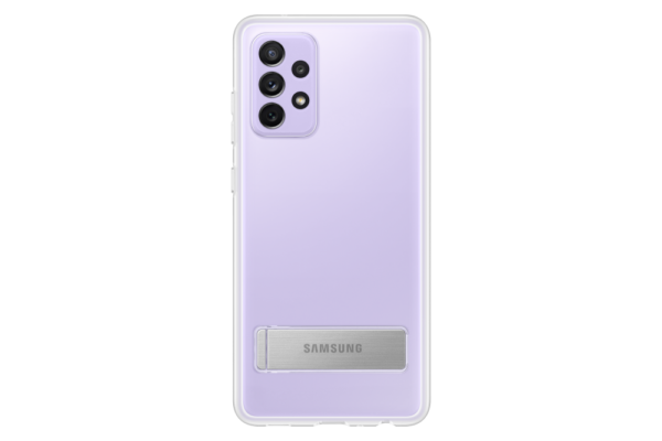 Samsung Galaxy A72 clear stand cover, Átlátszó
