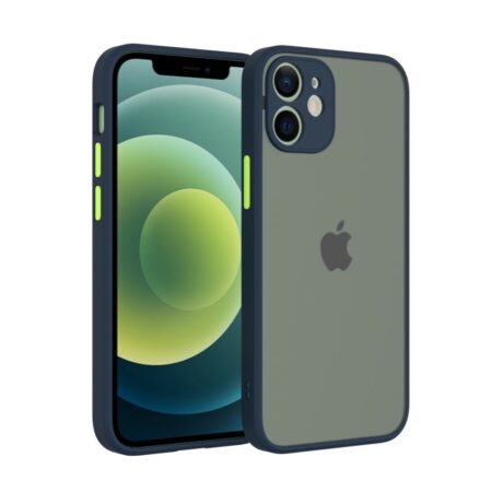 iPhone 12 Mini műanyag tok, kék, zöld