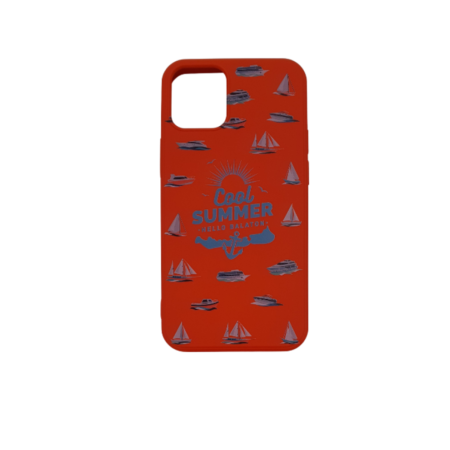 Design tok, iPhone 12 Mini, Piros, Hajó