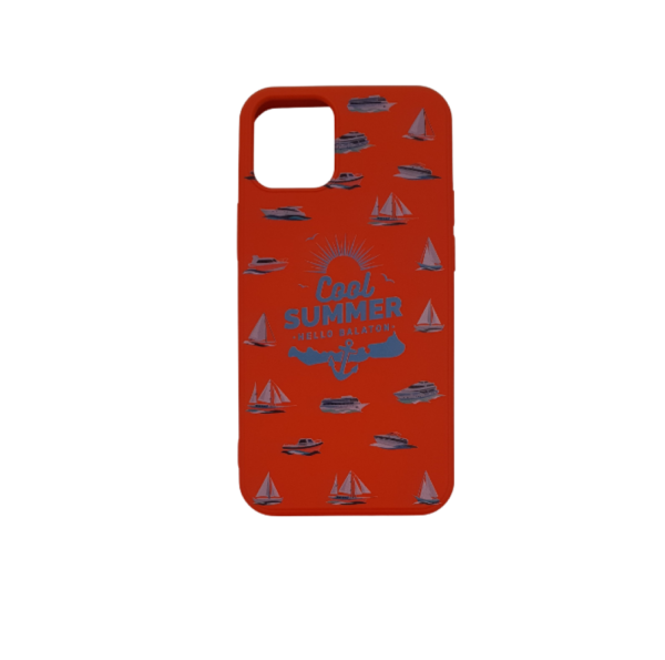 Design tok, iPhone 12 Mini, Piros, Hajó