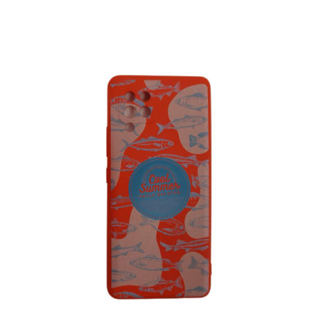 Design tok, Samsung A42 5G, Piros, Halacska