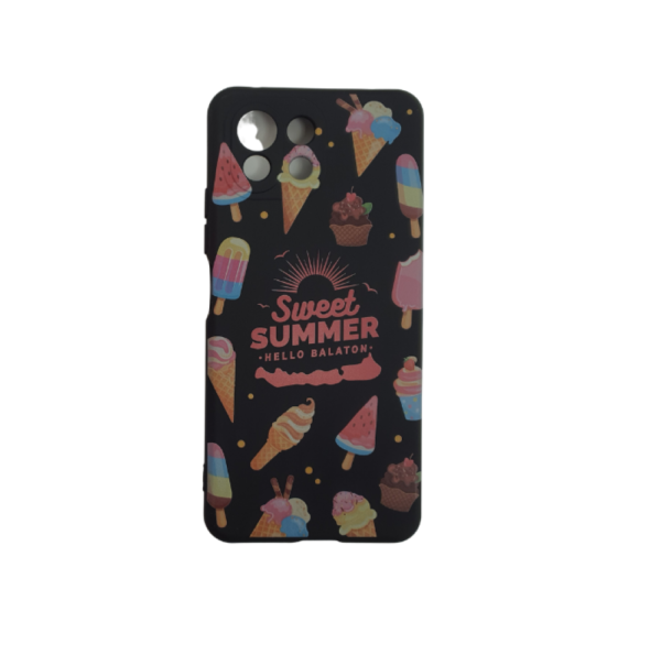 Design tok, Xiaomi Mi 11 Lite 4G, Fekete, Fagyi