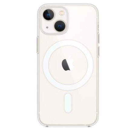 Apple iPhone13 mini Szilikon Magsafe tok,Átlátszó