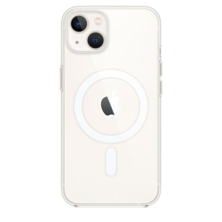 Apple iPhone13 Szilikon Magsafe tok, Átlátszó