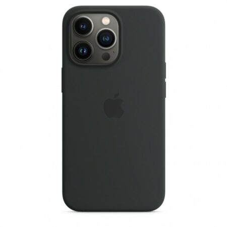 Apple iPhone13 Pro Szilikon Magsafe tok, Fekete
