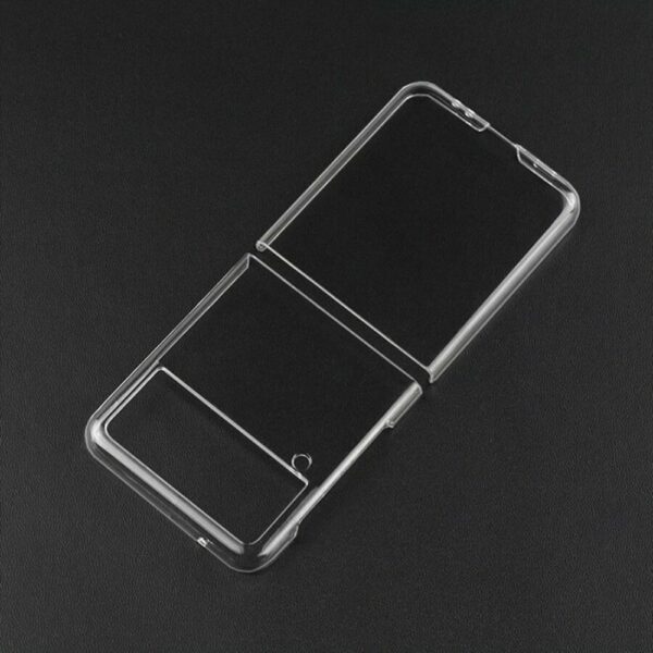 Samsung Z Flip 3 TPU+PC szilikon hátlap,Átlátszó