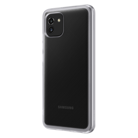 Samsung Galaxy A03 soft clear cover, Átlátszó