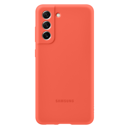Samsung Galaxy S21 FE szilikon védőtok,Korall