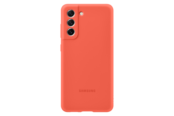Samsung Galaxy S21 FE szilikon védőtok,Korall