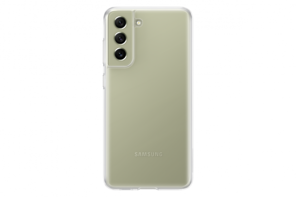 Samsung S21 FE prémium clear cover tok, Átlátszó