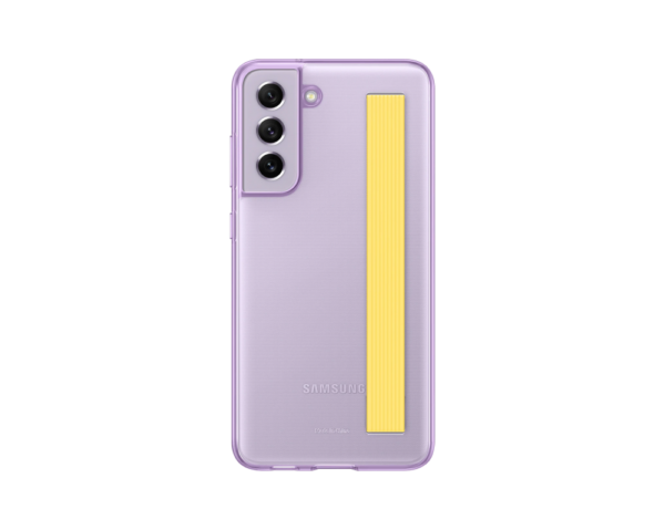 Samsung Galaxy S21 FE Clear strap cover,Levendula