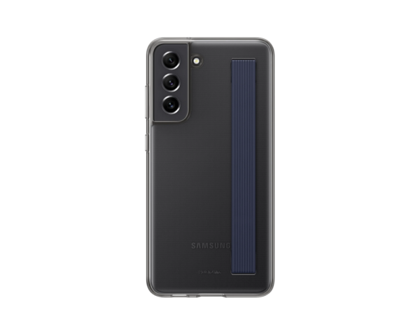 Samsung Galaxy S21 FE Clear strap cover, S.szürke