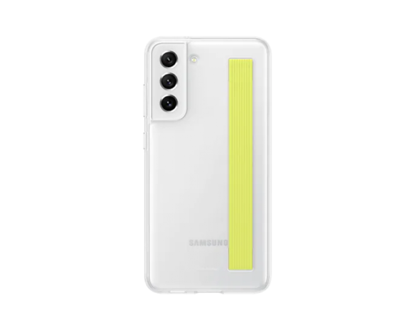 Samsung Galaxy S21 FE Clear strap cover, Fehér