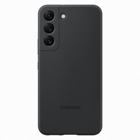 Samsung Galaxy S22 szilikon védőtok, Fekete