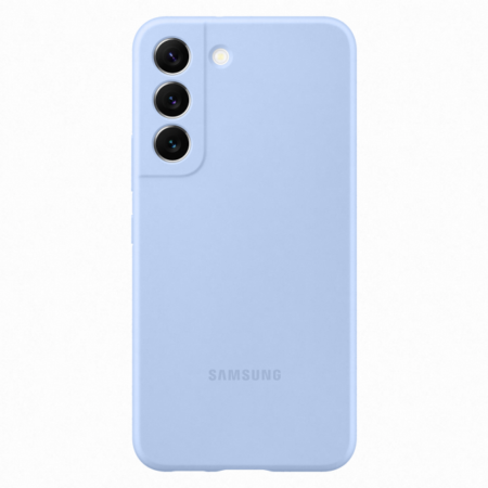 Samsung Galaxy S22 szilikon védőtok, Kék