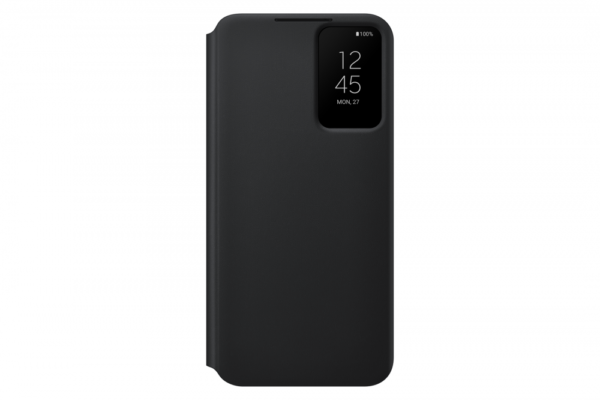 Samsung S22Plusz smart clear view cover,Fekete