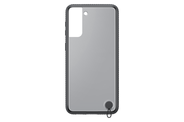 SamsungS21Plus Clear protective cover,Fekete,sérült