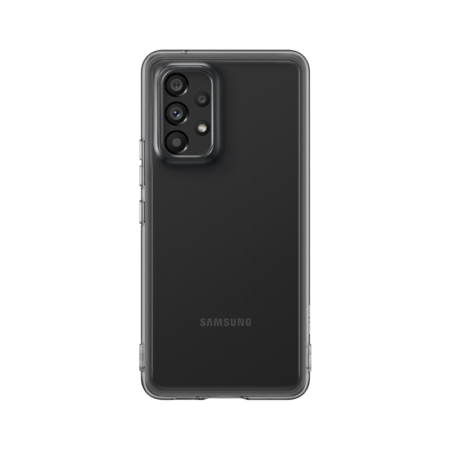 Samsung Galaxy A53 5G soft clear cover, Fekete