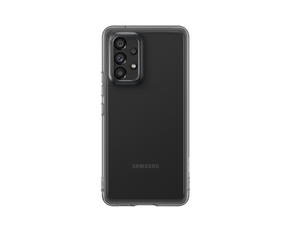 Samsung Galaxy A53 5G soft clear cover, Fekete