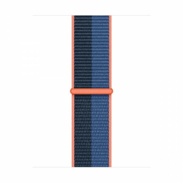 Apple Watch 41mm óraszíj, kék-naracssárga