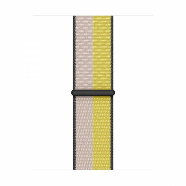 Apple Watch 45mm óraszíj, Sárga-fekete