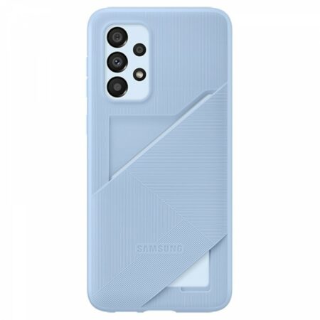 Samsung Galaxy A33 5G kártyatartós hátlap, kék