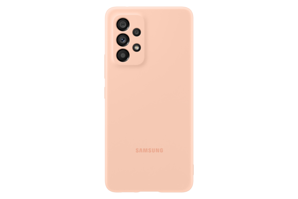 Samsung Galaxy A53 5G szilikon védőtok, Barack