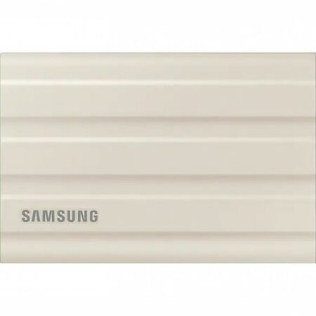 Samsung T7 Shield hordozható SSD,1TB,USB 3.2,Bézs