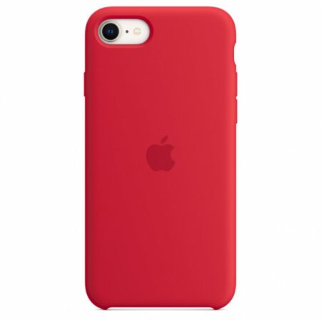 Apple iPhone SE3 Szilikon tok, Piros