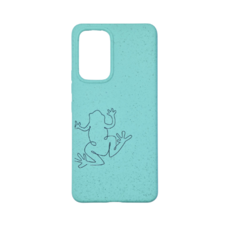 Cellect GoGreen Samsung A53 5G, Türkizkék, Béka