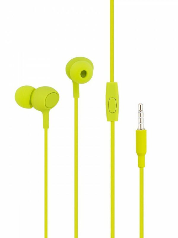 Cellect 3.5 jack sztereó headset, Zöld