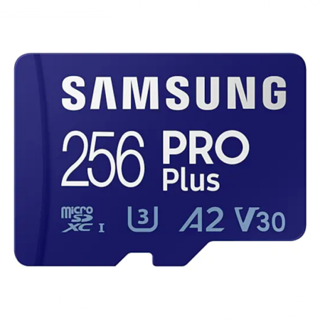 Samsung Pro Plus microSD kártya, 256GB