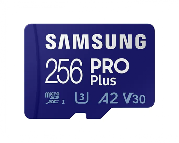 Samsung Pro Plus microSD kártya, 256GB