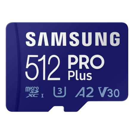 Samsung Pro Plus microSD kártya, 512GB