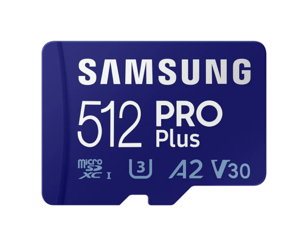 Samsung Pro Plus microSD kártya, 512GB