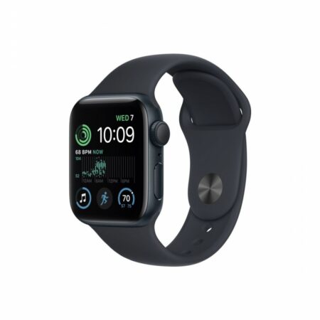 Apple Watch SE2 GPS 40mm Fekete tok, Fekete Szíj
