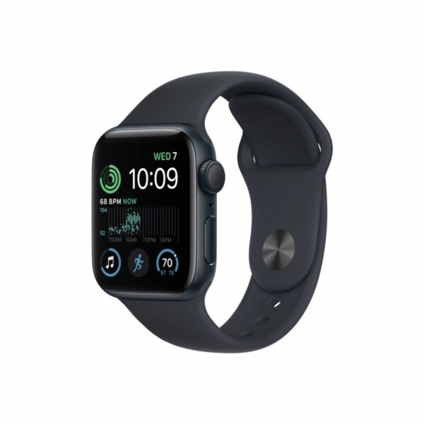 Apple Watch SE2 GPS 40mm Fekete tok, Fekete Szíj
