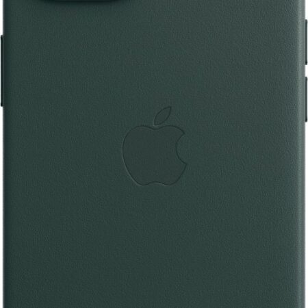 Apple iPhone 14 Leather Case with magsafe,S.Zöld