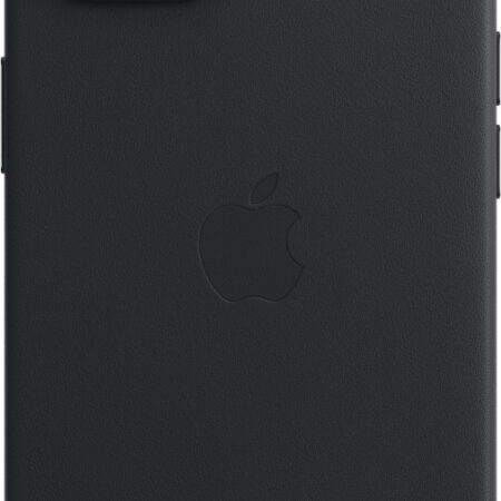 iPhone 14 Plus Leather Case with magsafe,Fekete