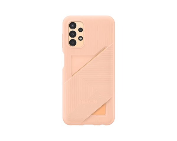 Samsung Galaxy A13 5G kártyatartós hátlap, barack