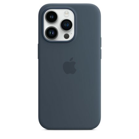 Apple iPhone 14 Pro Szilikon Magsafe tok,Viharkék