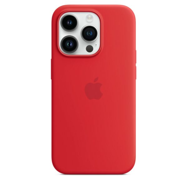 Apple iPhone 14 Pro Szilikon Magsafe tok,Piros