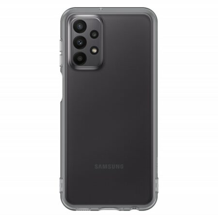 Samsung Galaxy A23 5G soft clear cover, Fekete